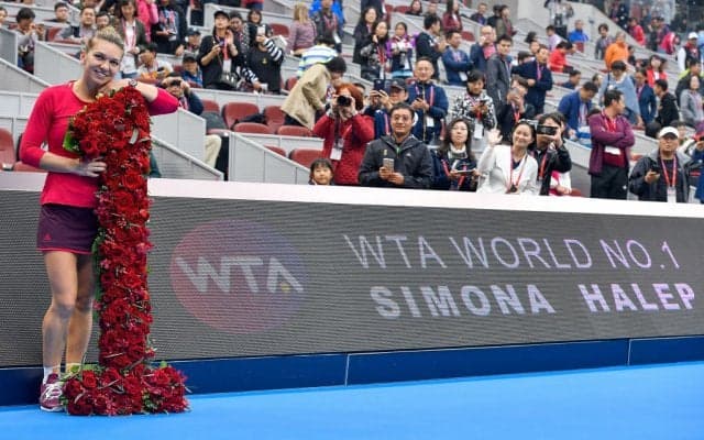 シモナ・ハレプ、世界ランク1位へ[チャイナ・オープン]