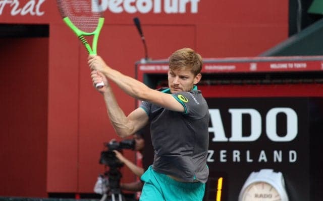 2週連続優勝へゴファンが王手、第1セット先取[楽天ジャパンオープン]