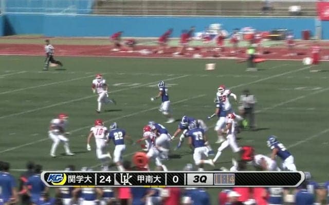 関西学院大学 vs 甲南大学 (王子スタジアム)