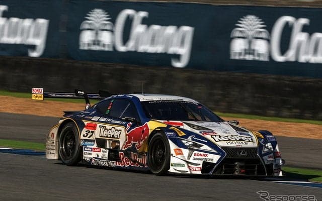 【SUPER GT 第7戦】平川亮&キャシディがポール・トゥ・ウイン、レクサス勢1-2…GT300もレクサスの中山雄一&坪井翔が優勝