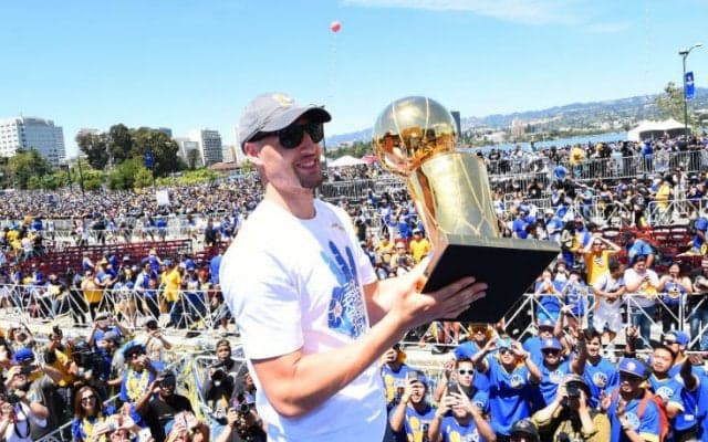 『常勝軍団』となったウォリアーズだが、クレイ・トンプソンはさらなる高みを目指す「1990年代のブルズのようになりたい」