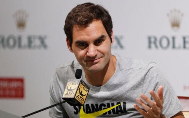 上海マスターズに前乗りしたフェデラー「地下鉄に乗った体験は最高だった。」と庶民的な一面を見せた。[上海ロレックス・マスターズ]