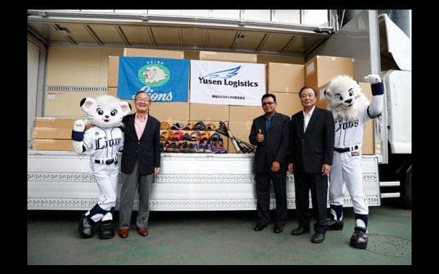 世界の子どもたちに野球用具を寄贈、西武が叶える野球の普及振興計画