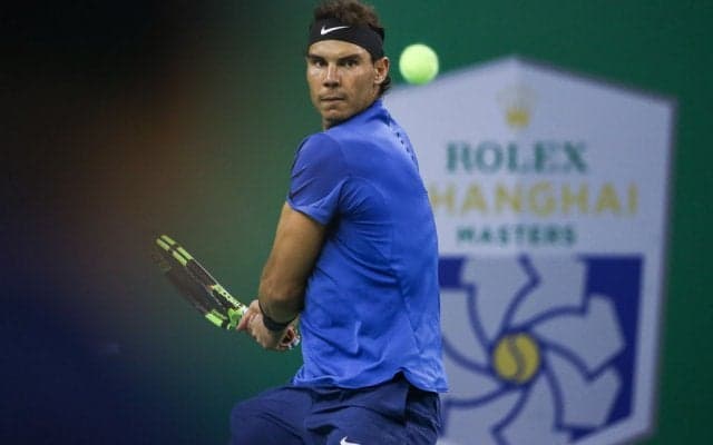 ナダルがわずか54分で初戦突破[上海ロレックス・マスターズ]