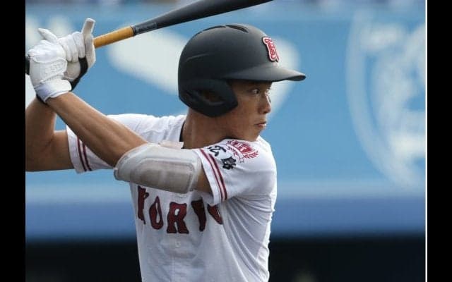 侍ジャパンU-18代表 攻守揃った強肩捕手　中村 奨成（広陵高）