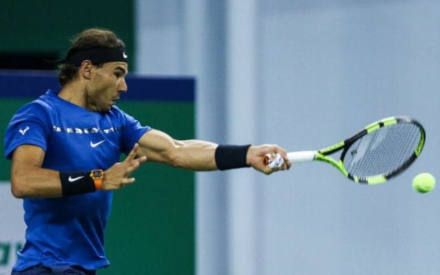 ナダルVSチリッチ ナダルが3本のセットポイントをセーブし第1セット先取[上海ロレックス・マスターズ]