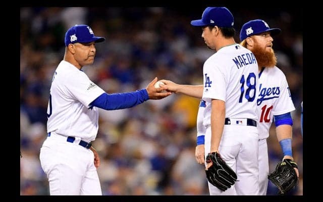 【MLB】3戦連続完璧投球でPS2勝目、前田健太に指揮官脱帽「凄まじい自信手にしてる」