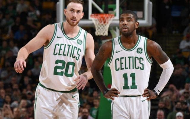 新生セルティックスの両エース、カイリー・アービングとゴードン・ヘイワードは開幕戦に向け準備万端