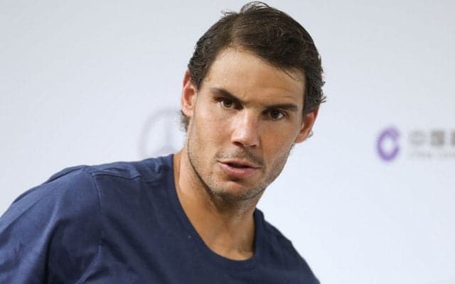 ナダル、膝の痛みで「スイス・インドア」欠場