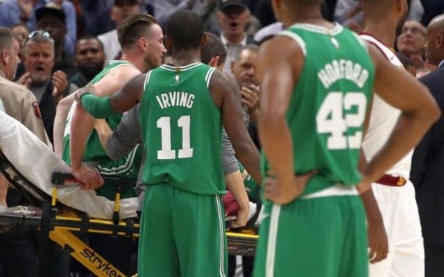 セルティックスに衝撃、新加入のゴードン・ヘイワードが開幕戦で左脛骨を骨折