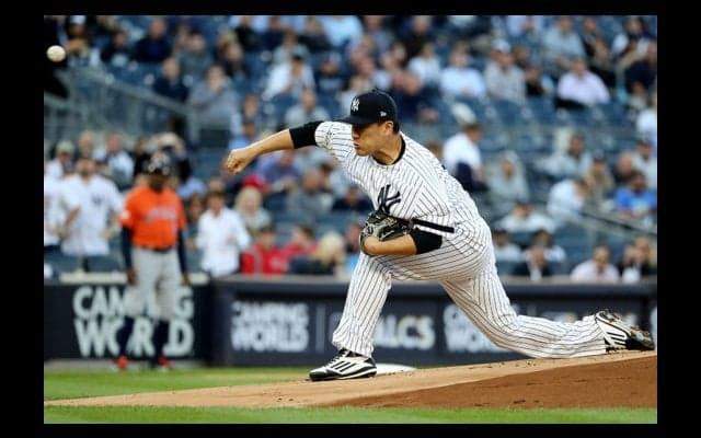 ヤンキース8年ぶりWS進出王手、田中将大7回8K無失点の圧巻投球で勝利