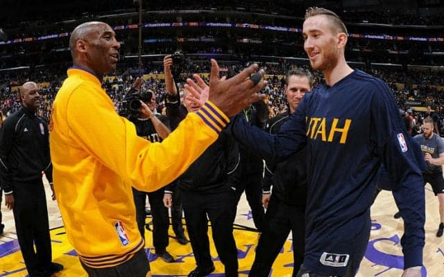 長期離脱となったゴードン・ヘイワードをコービー・ブライアントが激励「マンバ・メンタリティだ」