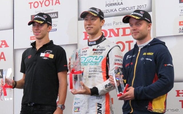 【スーパーフォーミュラ 最終戦】荒天のなか、予選は実施されるも「日曜の決勝は中止」が決定…石浦宏明が2度目の戴冠を果たす