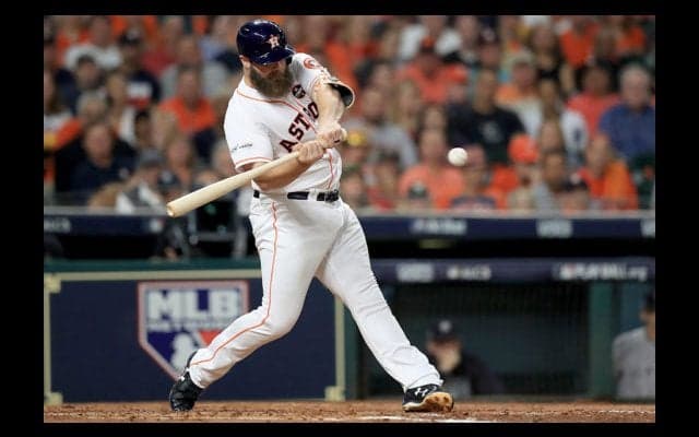 【MLBプレーオフ】アストロズが先制成功！　ギャティスが左中間へ先制ソロ、WS進出に近づく