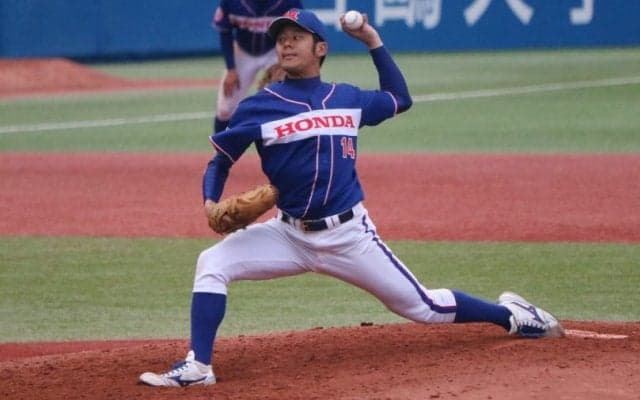 高校時代3番手、大卒就職浪人から最速154キロ左腕へ　永野 将司（Honda）