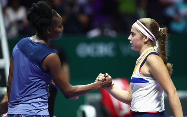 V.ウイリアムズが、オスタペンコとの3時間激戦を制して1勝1敗に[WTAファイナルズ]