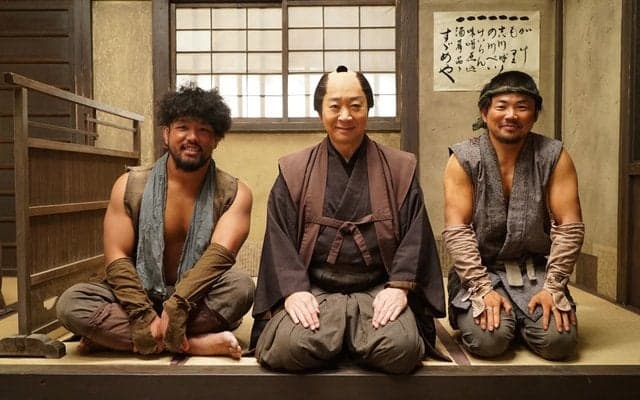 ラグビー日本代表の田中史朗、堀江翔太が時代劇にエキストラ出演