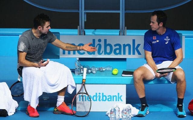 膝の手術でリハビリ中のワウリンカのコーチが辞任。「人生の中で最も難しい決断の1つだ」