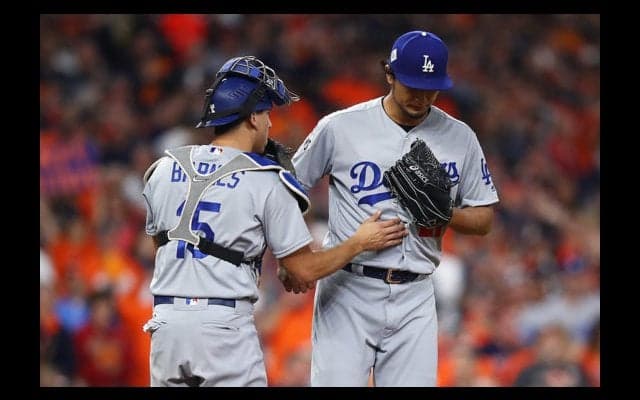 【MLBプレーオフ】ダルビッシュ大一番で米最短KO、2回途中4失点、前田健太が緊急リリーフ