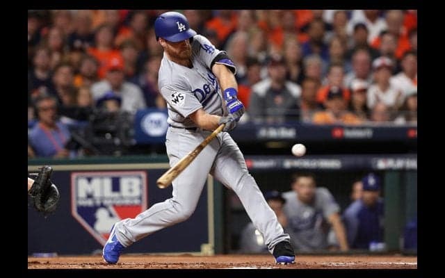 【MLBプレーオフ】ドジャース初回に3点先制、敵守備乱れつく、アストロズ先発カイケル乱調
