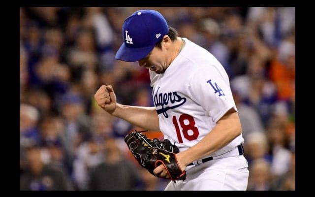 【MLBプレーオフ】ドジャース逆転勝利で逆王手！　マエケン好救援で雄叫び、第7戦ダルに命運託す