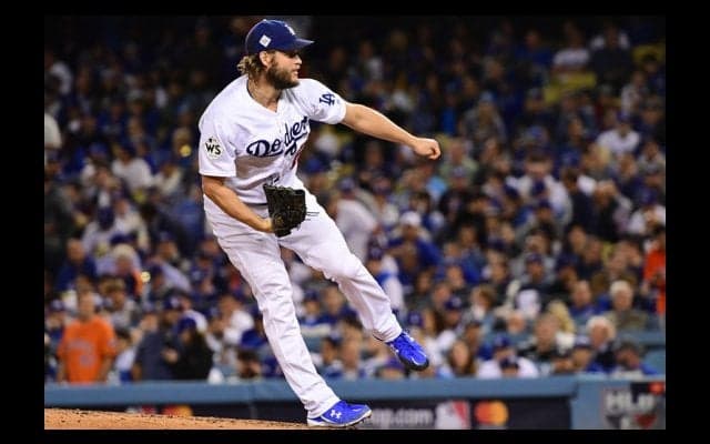 【MLBプレーオフ】カーショー貫禄エースの働き、中2日マウンドで4回2安打無失点の完璧救援
