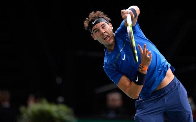 ナダル、フルセットの末クエバスを破り準々決勝へ[ロレックス・パリ・マスターズ]