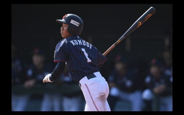 韓国破り完全優勝、U15侍で輝いた逸材　打率5割超＆MVPで個人タイトル“6冠”