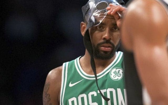 フェイスガード装着で戦線復帰したカイリー・アービングが勇気あるプレーでネッツを撃破、セルティックスは13連勝