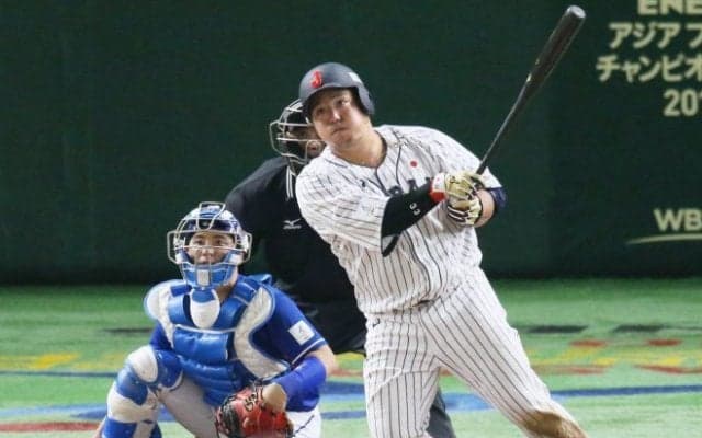 山川が稲葉ジャパン1号アーチ！新4番が誕生！