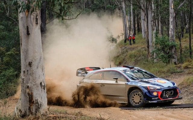 WRCオーストラリア：2日目を終えて総合首位はヌービル。20.1秒差でラトバラ