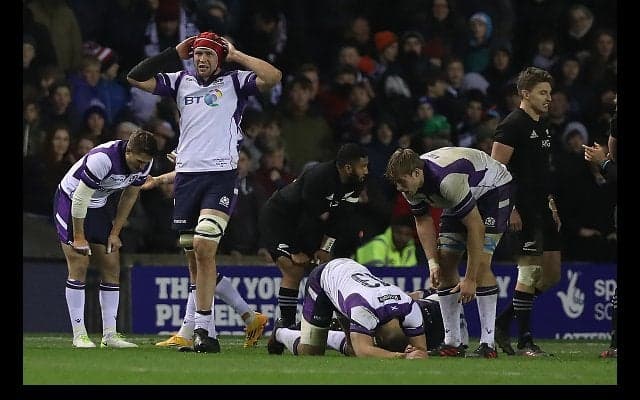  31回目の挑戦も初勝利ならず　スコットランドがオールブラックスに惜敗 