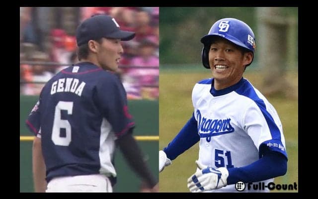 【NPBアワード】新人王はセが中日・京田、パが西武・源田！　21年ぶり両リーグ野手が受賞