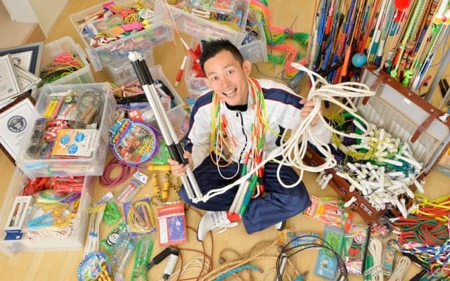 ギネス世界記録を次々ゲット。縄跳びに人生を賭けてハマった男のストーリー（前編）
