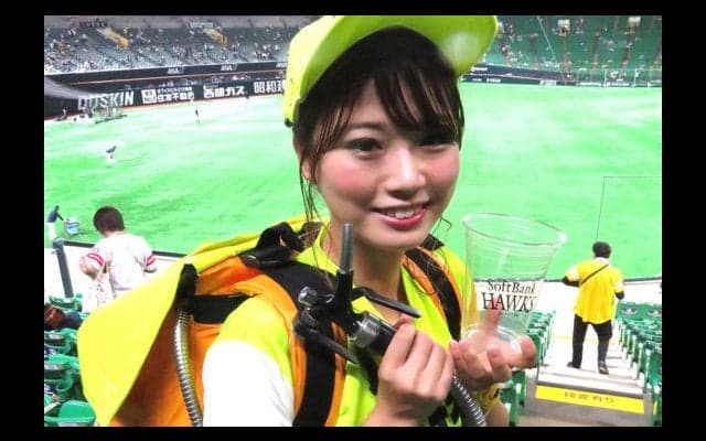 「福岡発 売り子名鑑」キリンの頂点に立つN01売り子　特技は護身術?