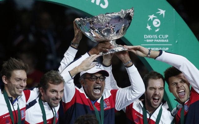 フランスが16年ぶり10度目の優勝[デビスカップ決勝]