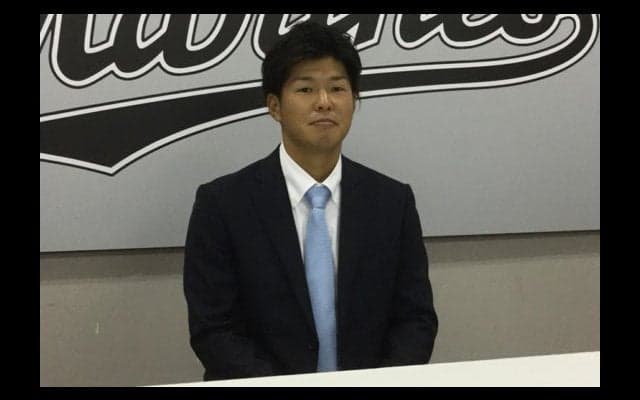 ロッテ中村、300万円増の3500万円でサイン　二塁で「ゴールデングラブを」