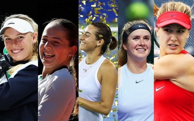 蝶のようにコート上を舞う、美人すぎるテニスプレーヤー5人