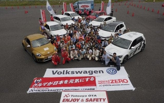 太田哲也氏によるVWオーナー向けドライビングレッスン　12月23日、袖ヶ浦で開催