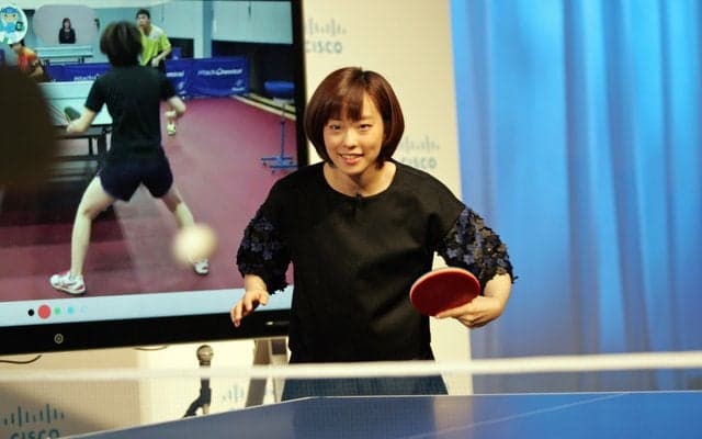 卓球の石川佳純が最新IoTを導入…練習方法や戦い方にテクノロジーを駆使