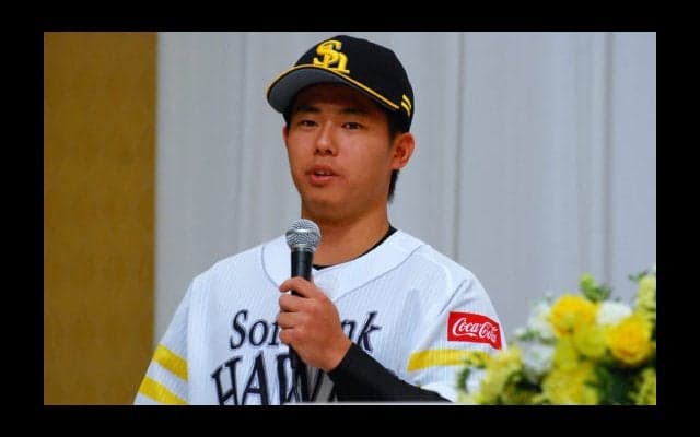 ホークス5位の秀岳館・田浦、世界が驚いた“宝刀”で勝負「通用するか楽しみ」