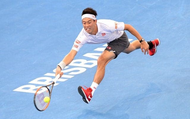 錦織がアメリカ・カリフォルニアでの練習動画を公開