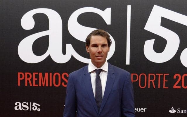 ナダル、地元紙主催の賞で過去50年間で最も活躍したスペイン人選手に選ばれる