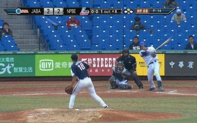 佐野、細川の連続タイムリーで逆転！【2017アジアウィンターリーグ台湾 15日目】