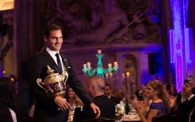 フェデラーがスイスの「スポーツマンオブザイヤー」を受賞