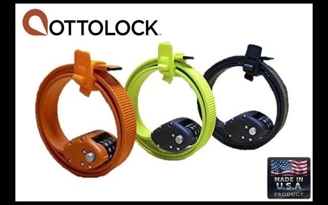 軽量・堅牢・コンパクトな自転車用ロック「OTTOLOCK」がクラウドファンディング開始