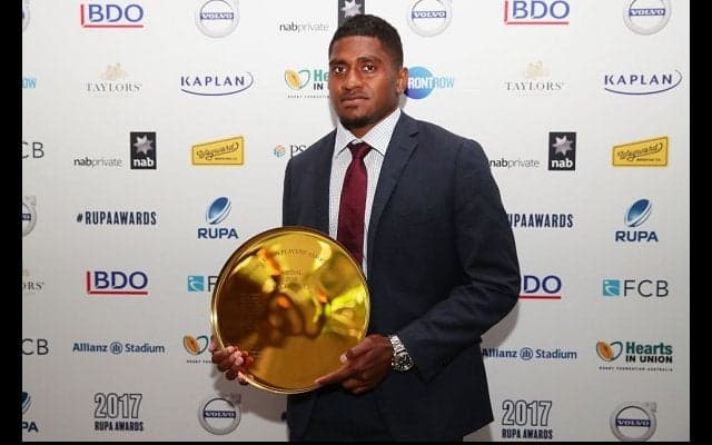  今年のスーパーラグビー豪州最優秀選手賞は新人が初受賞！　マフィは次点 