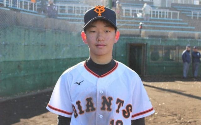 強肩生かした二塁送球を武器に頂点目指す 工藤康心（読売ジャイアンツジュニア）