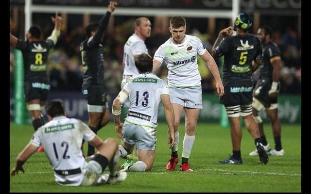  欧州3連覇を目指す英サラセンズが8強入りピンチ…　仏クレルモンに連敗 