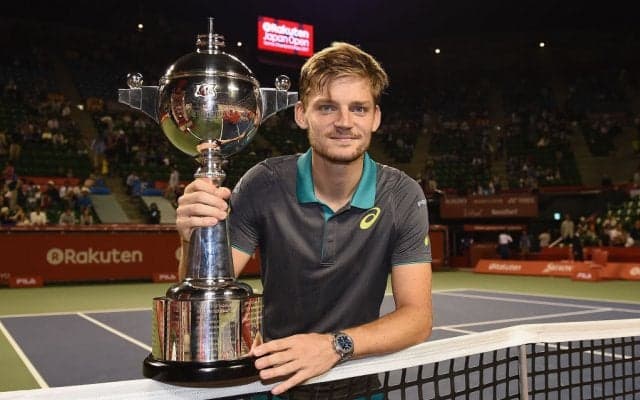 テニス世界7位のゴファンがベルギーの「スポーツマンオブザイヤー」を受賞